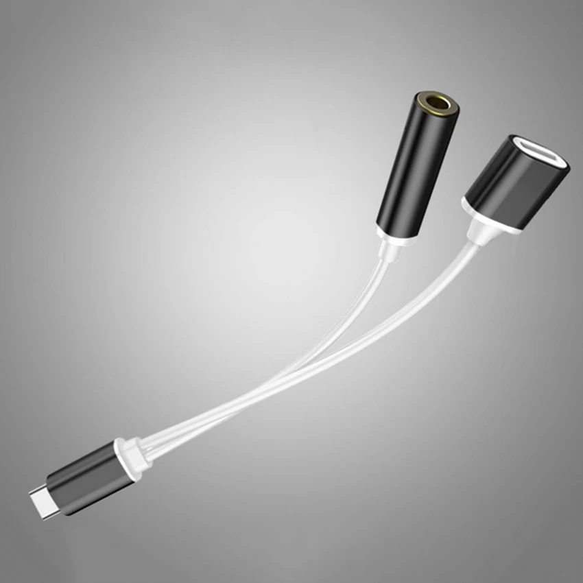 

Zerosky TYPE-C USB Audio Jack Phone charger and headphone adapter Accessories 2 in 1 for Samsung Galaxy S8 S9