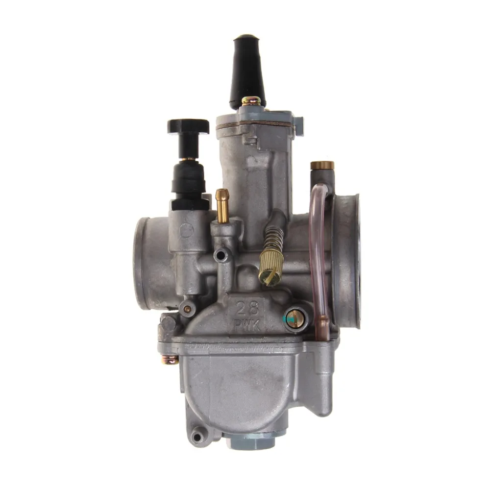 

QILEJVS High Quality Universal Motorcycle 28mm Carburetor For Keihin For Carb For PWK For Mikuni With Power Jet NEW G6KC