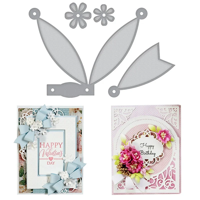 

Metal Cutting Dies Cut Die Mold Corner Bow Flower Scrapbook Paper Craft Knife Mould Blade Punch Stencils Dies Freeshipping