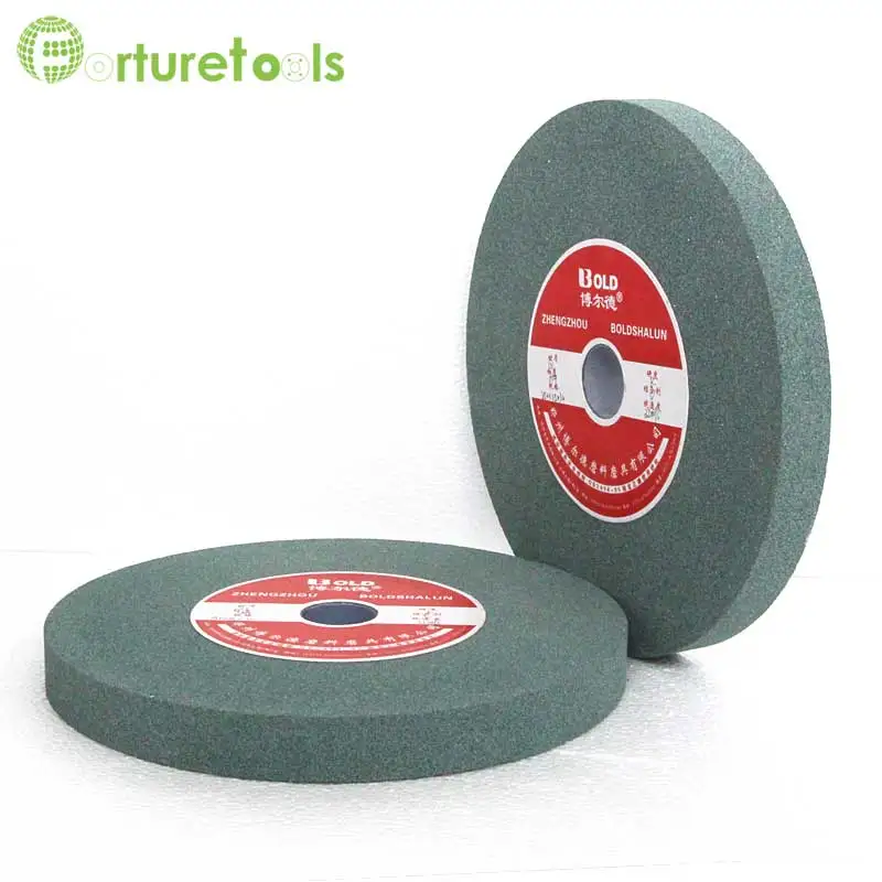 1 piece 150 25 32 hole GC WA A grinding wheel green white brown color abrasive wheel grain size 46 ~120 TZ78