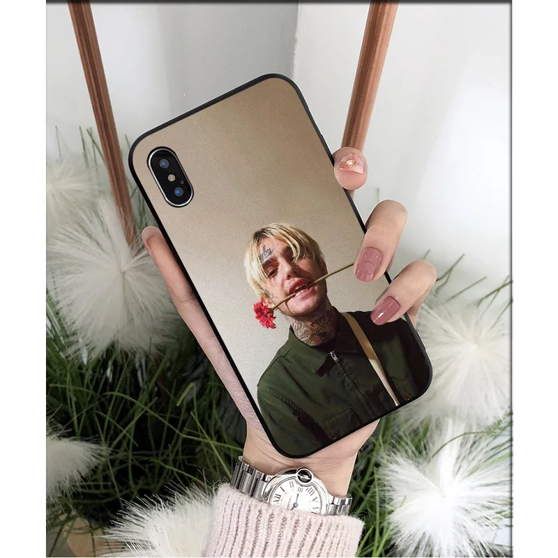 MaiYaCa рэп певец Lil Peep высококачественный чехол для телефона для iPhone 5 5Sx 6 7 7plus 8 8Plus X XS MAX XR