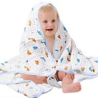 Baby Bath Towel Muslin Cloth Kids 2