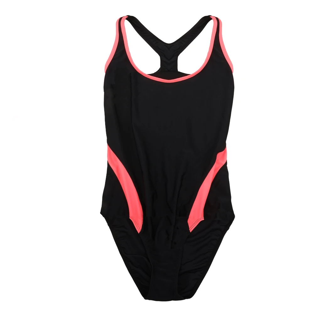 

Women Athletic Training Trikini Sporting Swimsuit One Piece Bathing Suit Women Monokini Racing Plus Size Swimwear