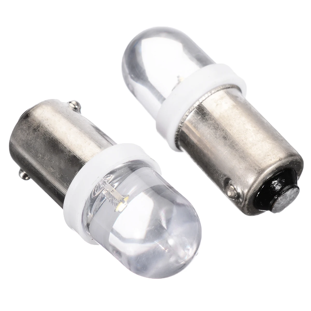 20pcs T11 T4W BA9S H6W 1895 1SMD LED 12V Turn Signal Dashboard Light Bulbs White