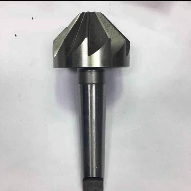 Free shipping of 1PC taper shank degree multi edged HSS chamfer cutter