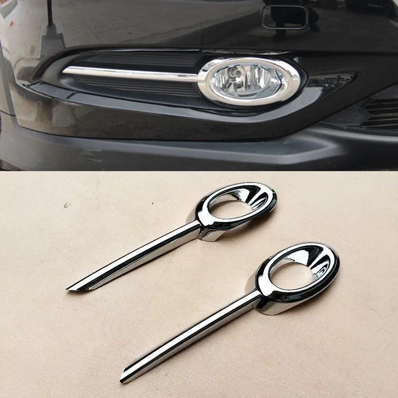 

For Honda HRV HR-V Vezel 2014/15/16/17 ABS Car Styling Accessories Head Front Fog Lights Lamp Covers Frame Trim