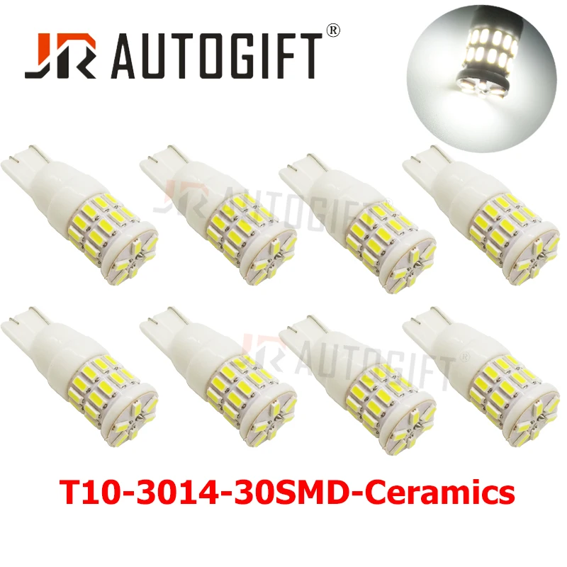 2 шт. новый автомобильный Стайлинг T10 w5w Автомобильные светодиодные 3014 30 smd