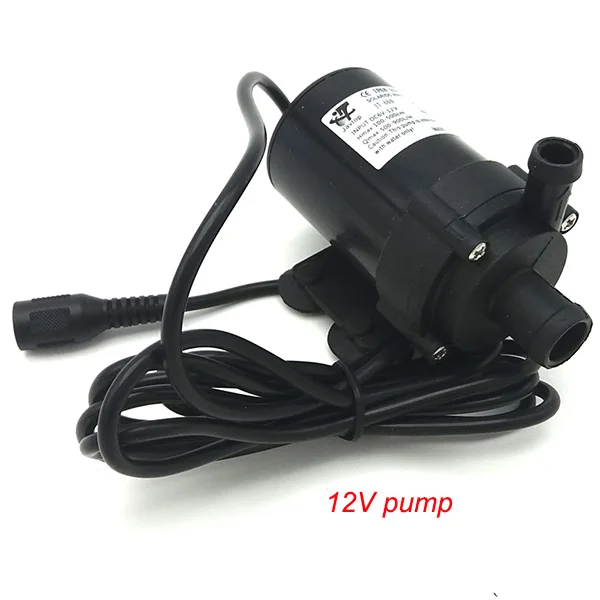 Новый солнечный DC 12V 24V циркуляционный насос горячей воды бесщеточный мотор для