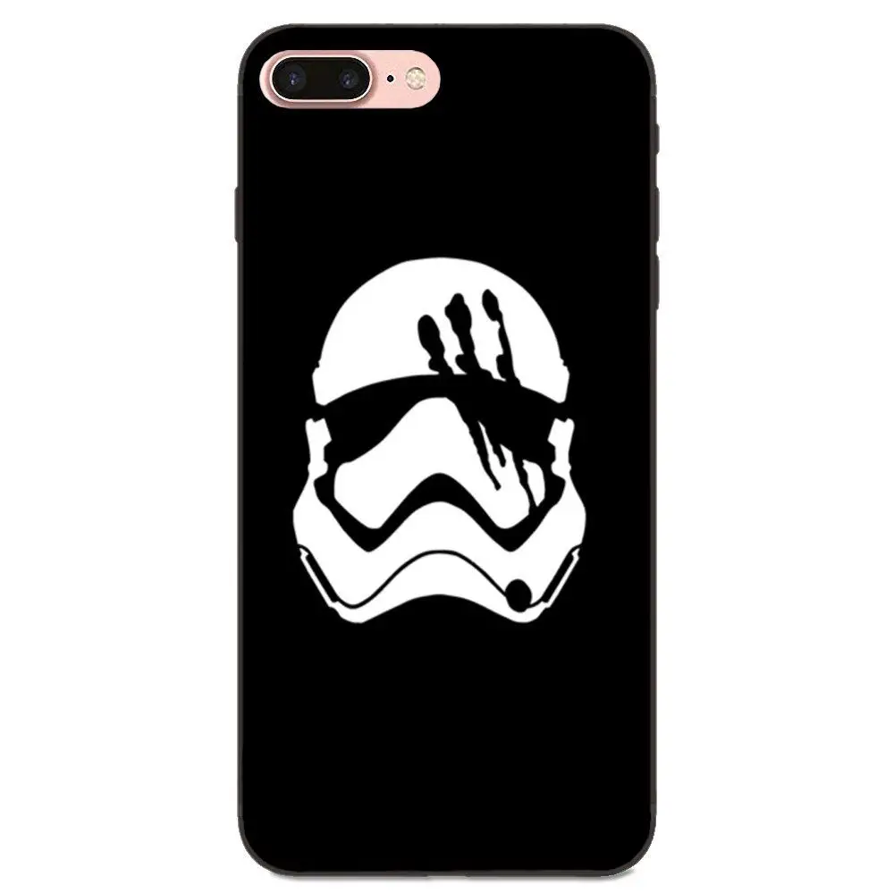 Мягкий ТПУ чехол накладка с принтом для Apple iPhone 4 4S 5 5S SE 6 6S 7 8 Plus X XS Max XR Cool Movie Star Wars