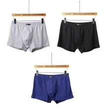 3 шт./партия, мужские боксеры, мужское хлопковое нижнее белье, мужское удобное нижнее белье, дышащие боксеры размера плюс, L, XL, XXL, XXXL, 4XL