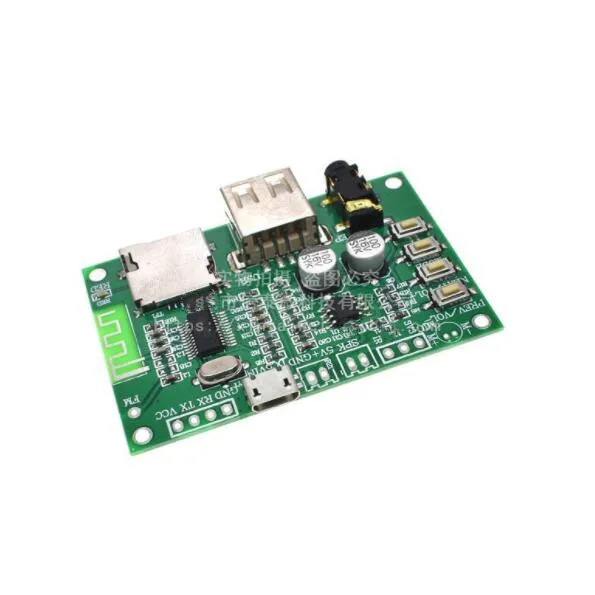 

BT201 dual mode 5.0 Bluetooth lossless audio power amplifier board module / TF card U disk BLE SPP serial port transmission AT