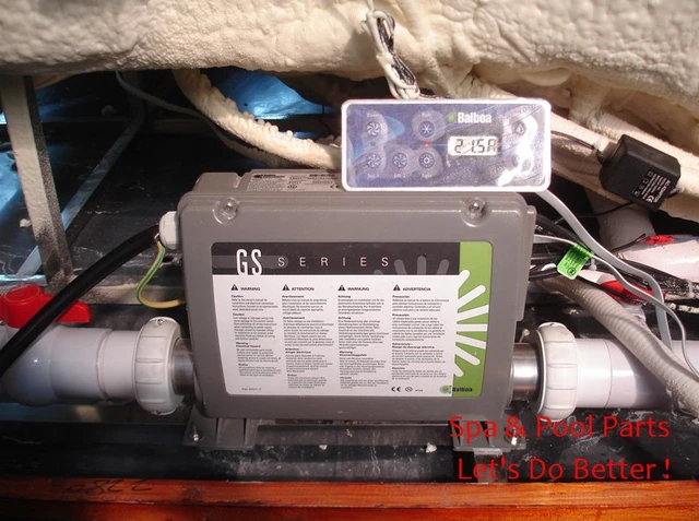 Spa Balboa controller,hot water heater with control panel u0026 harness  ,GS510SZ controll box and VL701S topside control panel - AliExpress