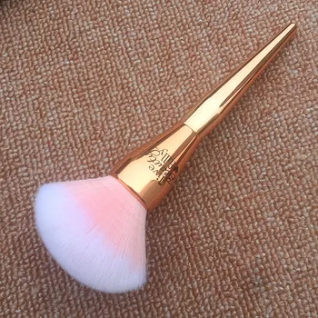 Very Big Rose Gold Powder Makeup Brush Ulta it 221 Professional Cosmetic Face Brushes Soft Hair with Cap 1