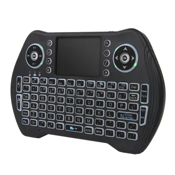 

OMESHIN Backlit Keyboard MT10 2.4GHz Mini Wireless Bluetooth 3 Color Touchpad Support Pad Android TV Google PS3 HTPC /IPTV 118A