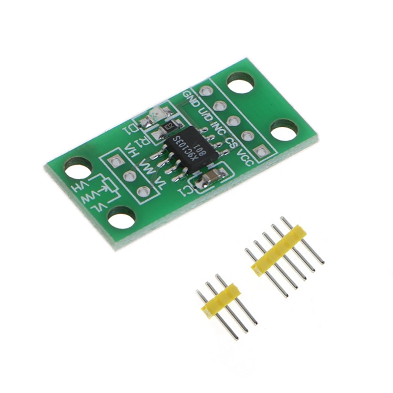 

Hot Sale X9C103S Digital Potentiometer Board Module For Arduino DC3V-5V New 2019-Y1QA