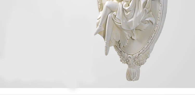 Современный домашний декор Статуэтка ангел статуя большой размер украшения стены аксессуары скульптура 51x25x3 см орнамент Свадебные украшения