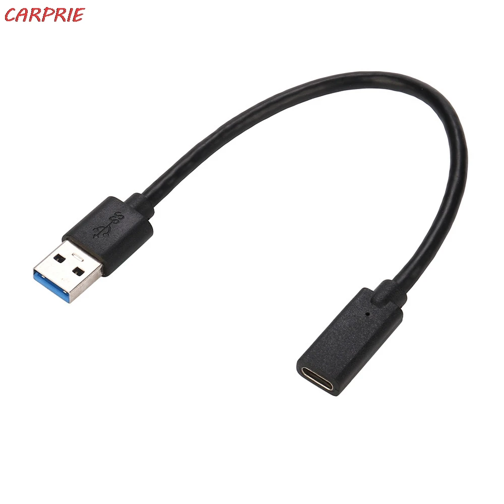 CARPRIE USB C 3 1 тип c Женский к 0 Мужской конвертер Кабель адаптер для Macbook Z30409| |