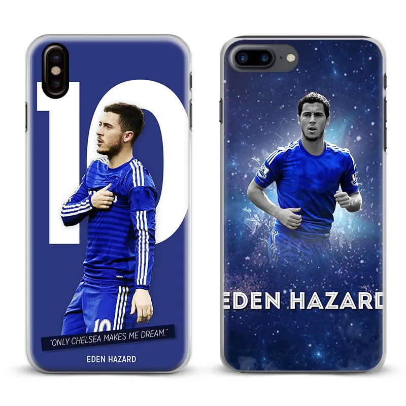 

Eden Hazard Coque Fashion Logo Cover Shell For Apple iPhone 4 4s 5 5s Se 6 6Plus 6s 6sPlus 7 Plus 8 8Plus X Phone Case