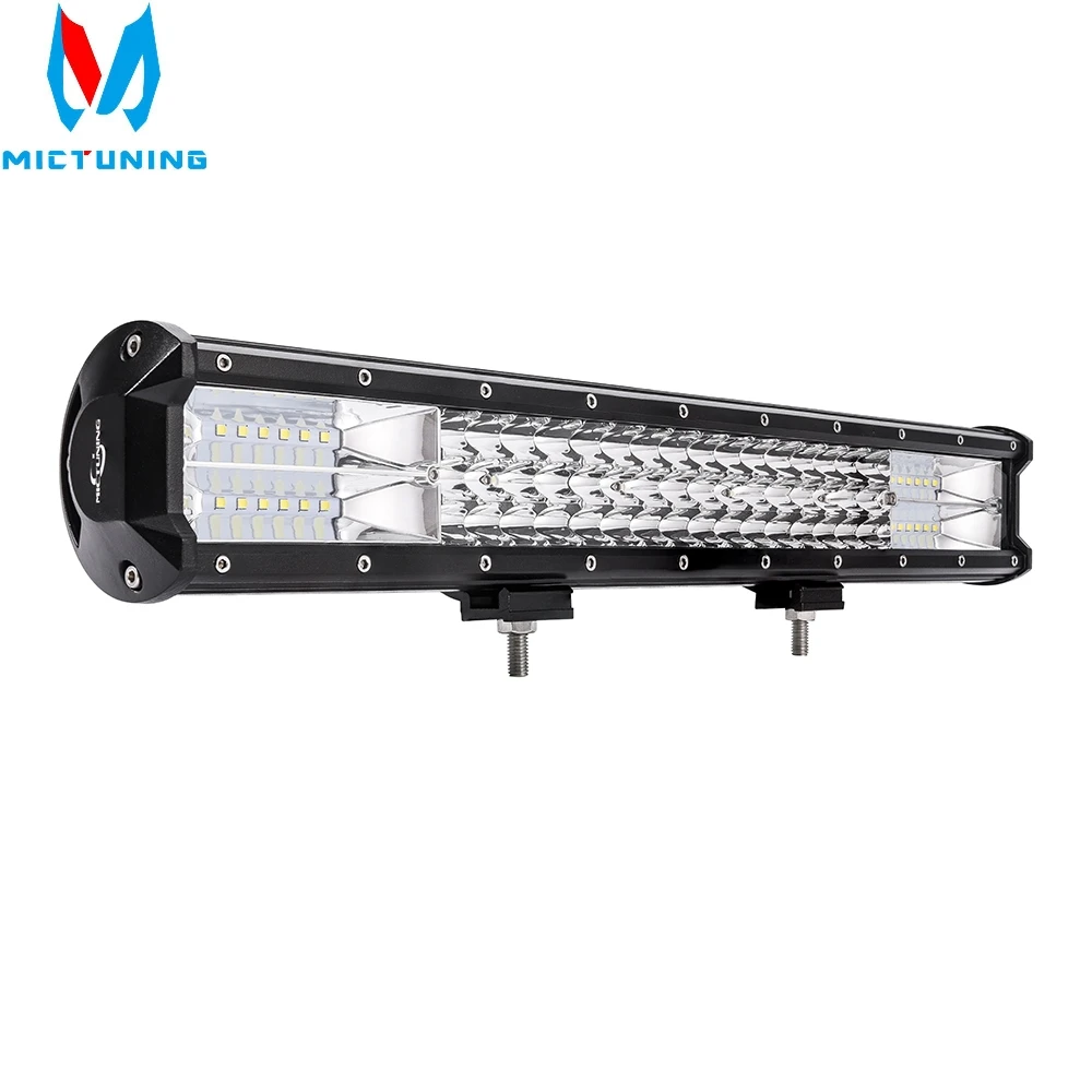 

20.5" 7D 216w 3 Row LED Light Bar For Offroad Combo 4x4 Atv UTV Suv Driving Motorcycle Truck Led Work Lights Auto Lamp