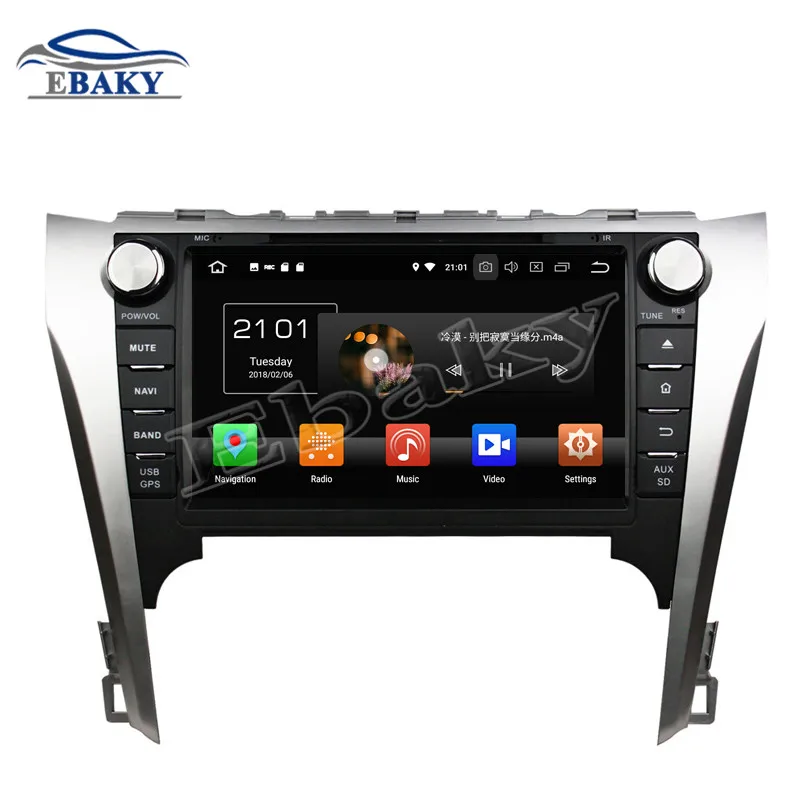 Perfect NaviTopia 8inch 4GB RAM 64GB ROM Octa Core Android 9.0 Car DVD Player For Toyota CAMRY 2012/GPS Navigation 13