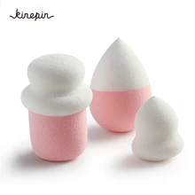 3 шт. косметическая пудра пуховка Тональная основа контур лица Безупречный Гладкий мягкий влажный сухой двойного назначения пудра пуховка для женщин Красота Макияж инструменты