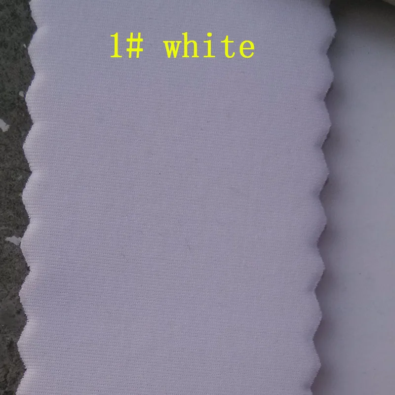 

white SRB Neoprene rubber fabrics lycra fabric coated 2.5MM thickness