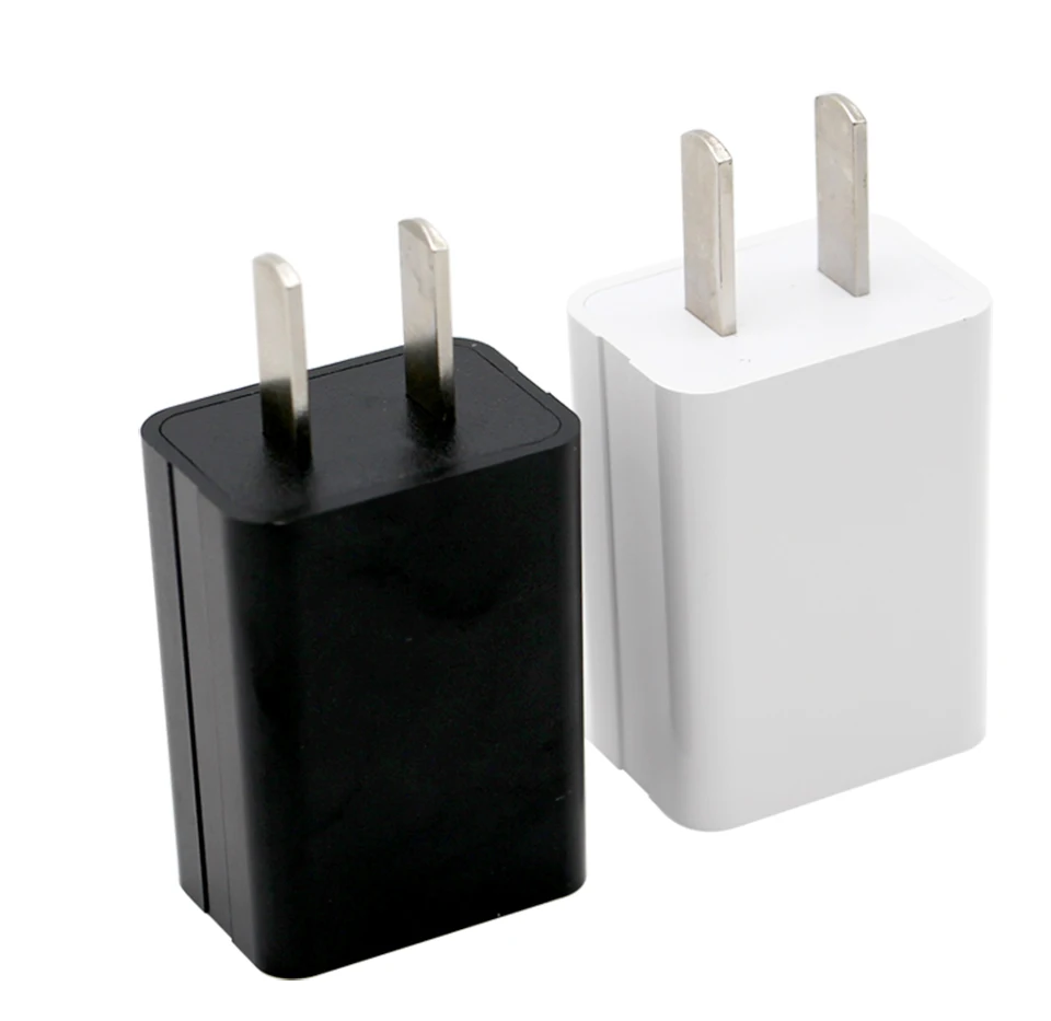 3C Certification 5V1A USB Wall Charger Adapter for  iPhone iPad Huawei Samsung S9 Xiaomi Mi 8 Mobile Phone Black White (14)