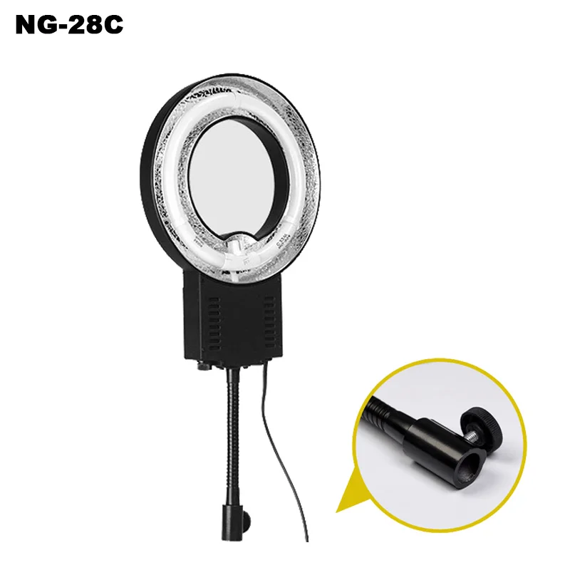 

New NG-22C 22W 5400K Daylight Fluorescent Ring Lamp Light For Small Objects Shooting Portrait Photo Lighting Photography Video