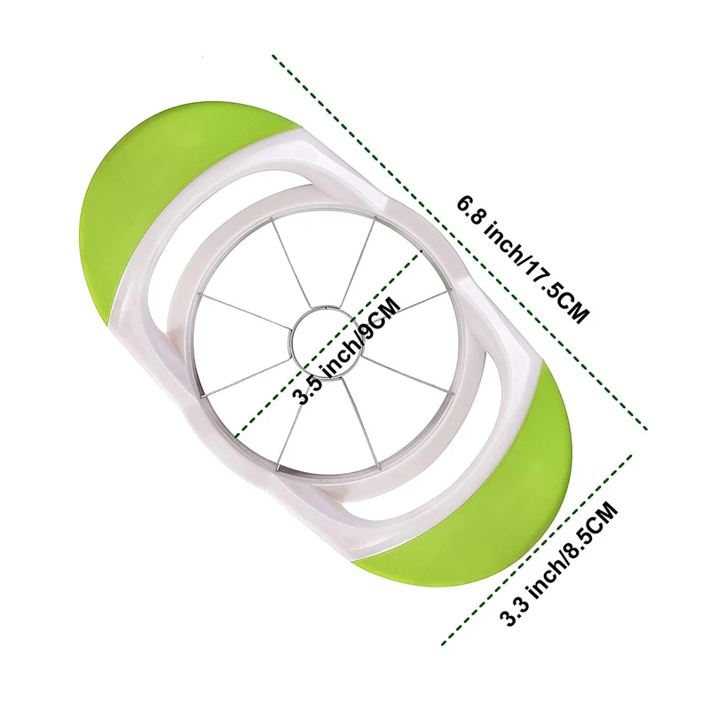 Кухня гаджеты Многофункциональный фрукты овощи Инструменты яблоко резка, Металлическая яблокорезка слайсер репчатый лук резак, Нержавеющая сталь резка ломтерезка для фруктов, Полезные нож для яблок аксессуары для кухни