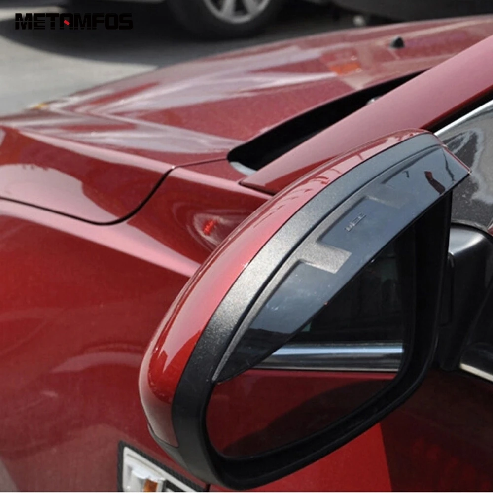 

For Kia Sportage 2010-2012 2013 2014 2015 Rearview Side View Mirror Visor Rain Eyebrow Shield Sun Shade Exterior Car Accessories