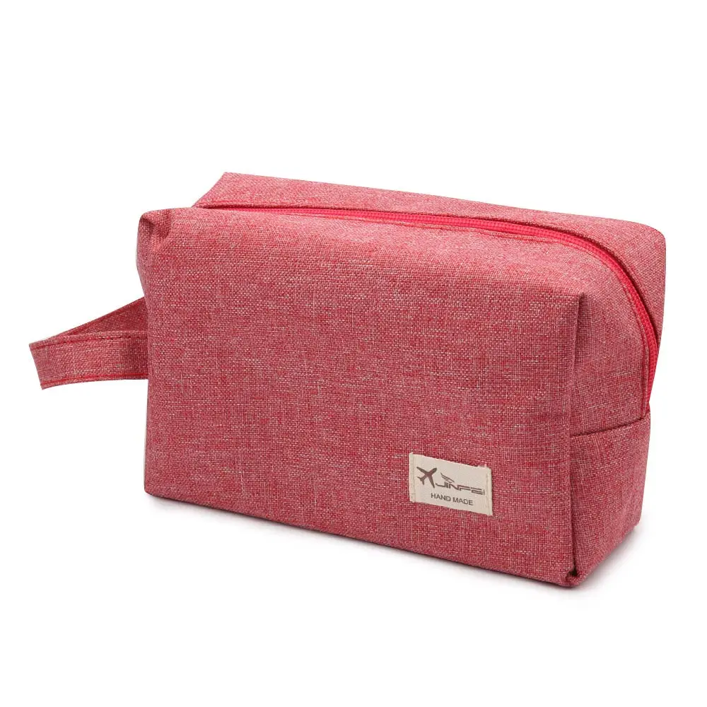 JJDXBPPDD женская косметичка для путешествий, сумка для хранения, чехол для организации, Складная Сумочка для макияжа, сумка для туалетных принадлежностей - Цвет: Red