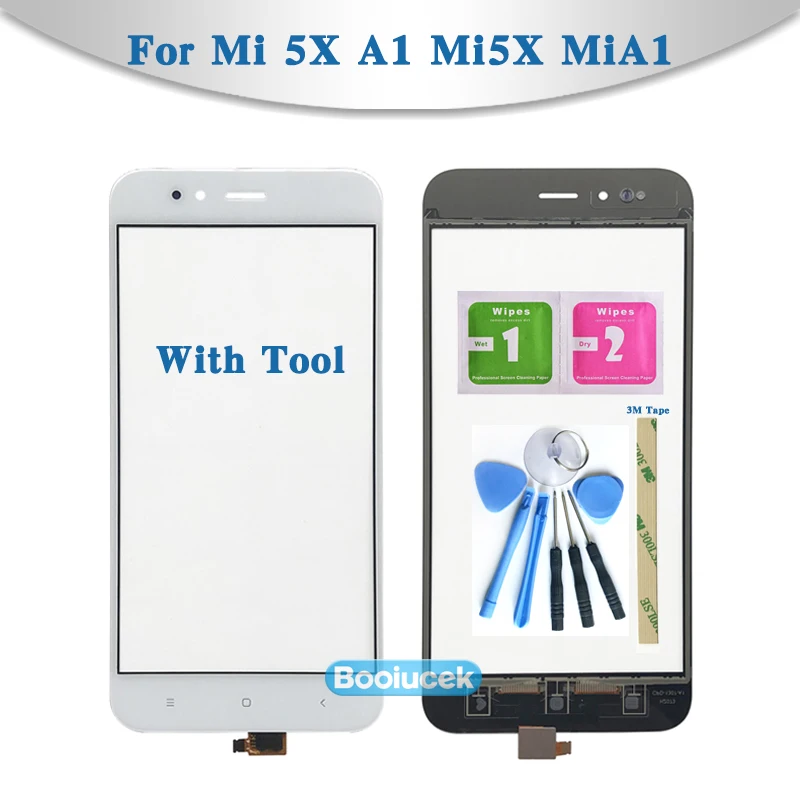 Запасной сенсорный экран 5 дюйма для Xiaomi Mi 5X A1 Mi5X MiA1 дигитайзер сенсор внешняя