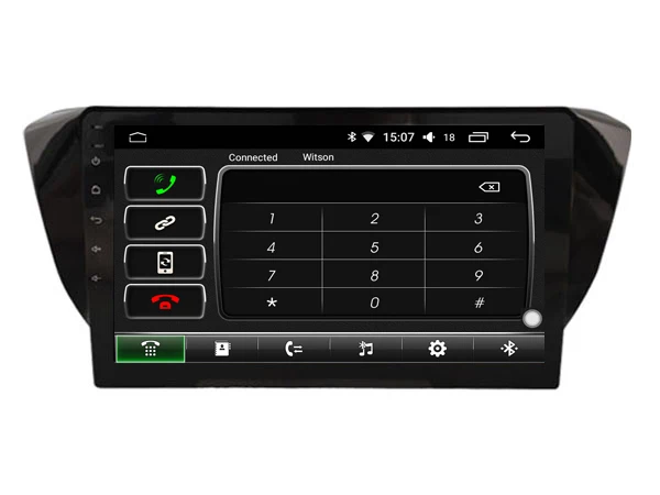 Clearance DSP android 8.1.2 gps navigation for 2016 skoda SUPERB 10" Navirider car dvd player multimedia autoradio tape recorder headunit 5