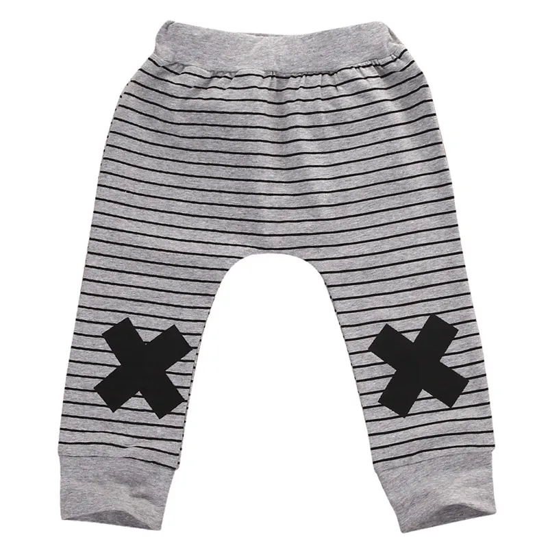 Шаровары для малышей 0-2 лет милые штаны с рисунками повседневные хлопковые брюки штаны для мальчиков и девочек