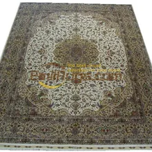 Шелковый ковер в восточном стиле ручной вязки ковры диван пол использование спальни ковры gc117psilkyg28