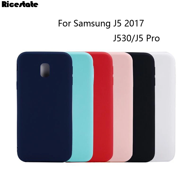Marca Custodia Morbida Per Samsung Galaxy J5 2017 J5 Pro Cassa Del Telefono Del Silicone Della Copertura Posteriore Per Samsung Galaxy J5 2017 Sm-J530