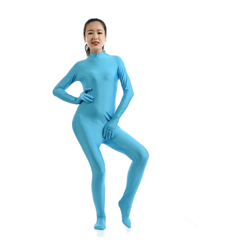 Tight blue jumpsuit Clearance