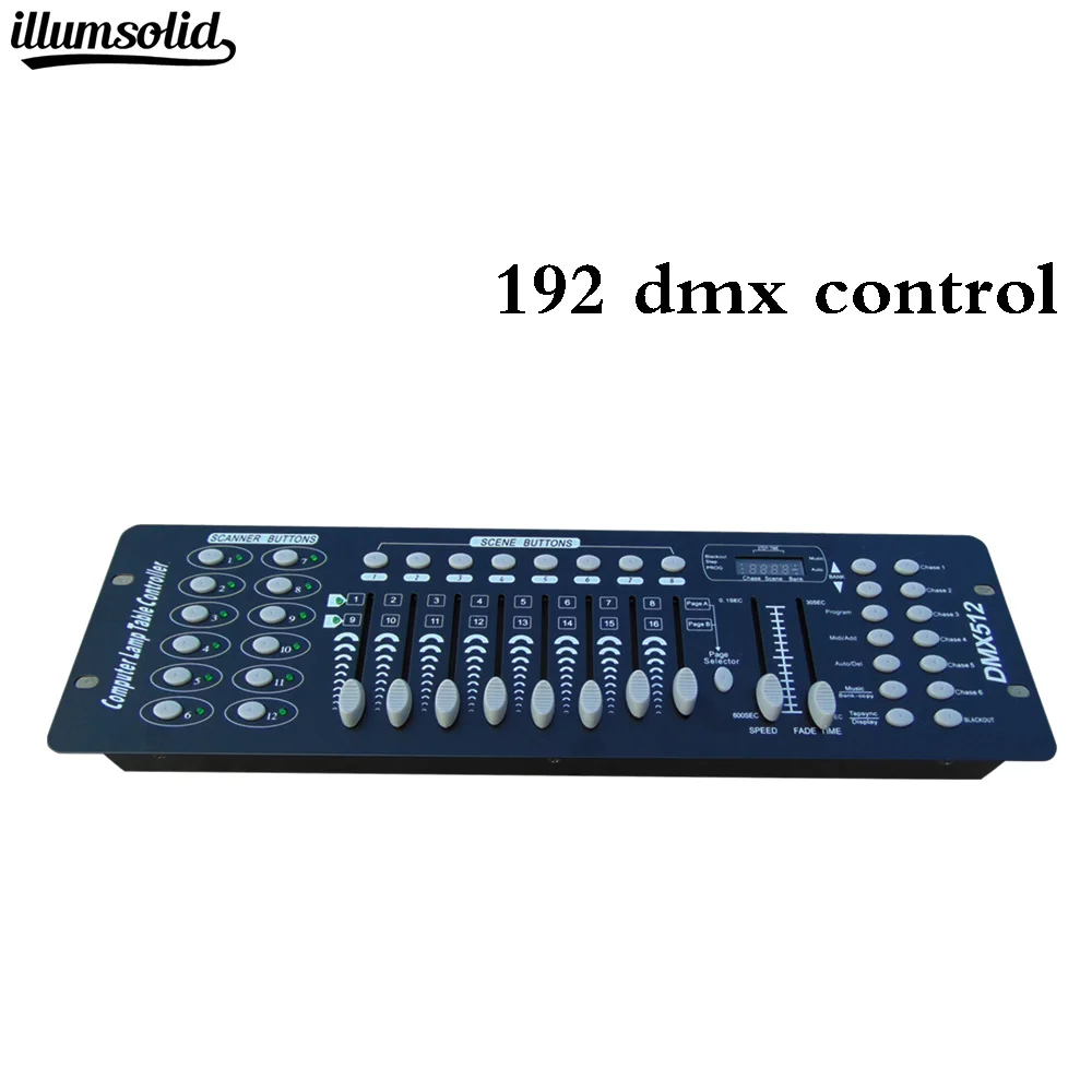 

192 dmx DJ equipment Console Multi-function console Stage Lighting For LED Par