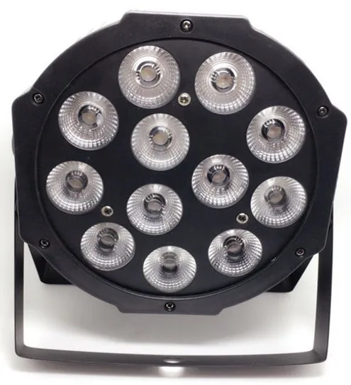 Плоский светодиодный светильник 6 в 1 CREE RGBWA UV 12x18 Вт 6/10 каналов|Эффект освещения