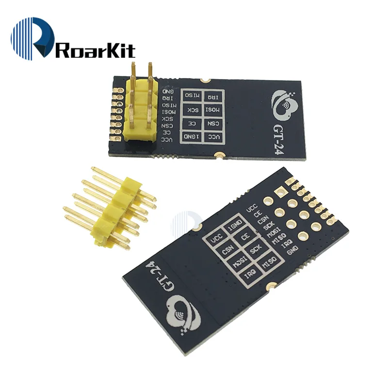 1 комплект NRF24L01+ PA+ LNA(с антенной) плата адаптера 2,4G беспроводные модули передачи данных 1100 метров на большие расстояния