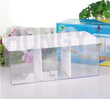 

Multi-functional breeding box Isolation box Bucket fish betta box for aquarium fish tank 3 in 1