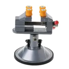 360 градусов фиксированная рамка присоска зажим регулируемый стол тиски вращающийся сплав скамья винт для DIY ремесла прессформы инструмент для ремонта 649E