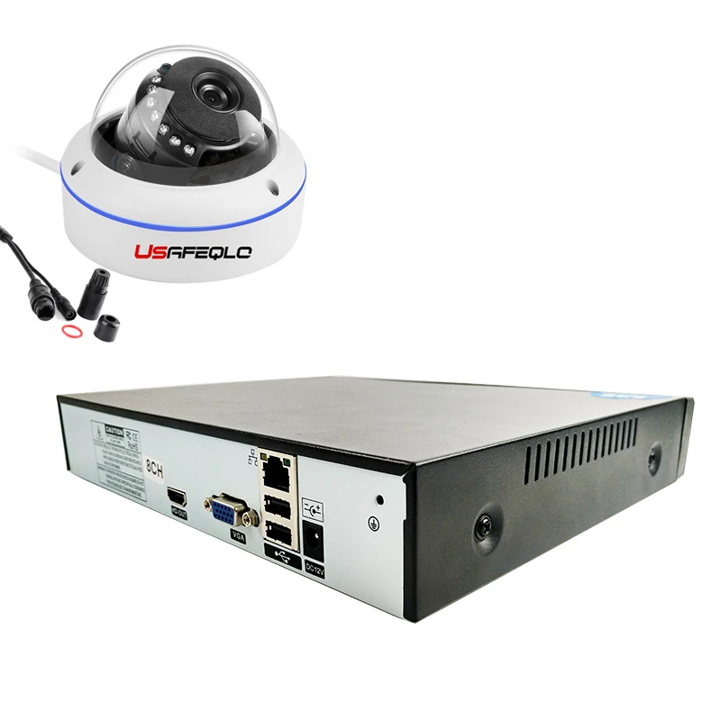 

Wide Angle IP Camra Mini Dome 4MP 5MP 8MP Network CCTV Surveillance Camera App PC Real Time View