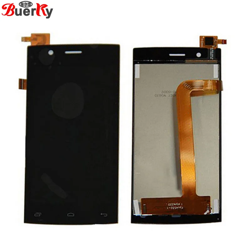 BKparts 5 шт./лот ЖК-дисплей для Fly FS451 Nimbus 1 сенсорный экран дигитайзер полная сборка