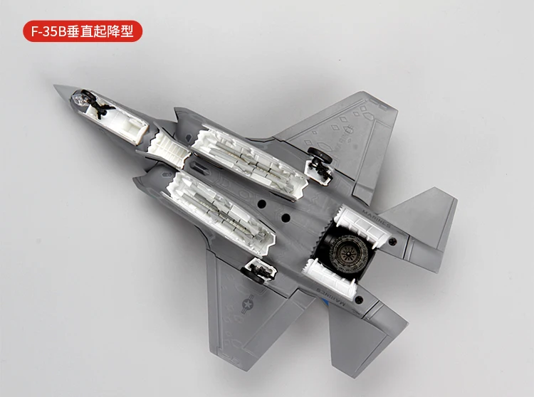 Terebo 1/72 масштабная военная модель игрушки Lockheed Martin F-35 Lightning II Stealth Multirole Fighter литой металлический самолет модель игрушки