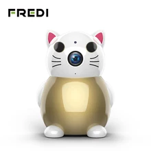 FREDI домашняя IP камера безопасности 720P камера видеонаблюдения беспроводная WiFi CCTV камера ИК ночного видения Детский Монитор IP камера