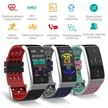 1 шт. умный Браслет фитнес-трекер умный Браслет монитор сердечного ритма кровяное давление Смарт-часы для IOS Android телефон