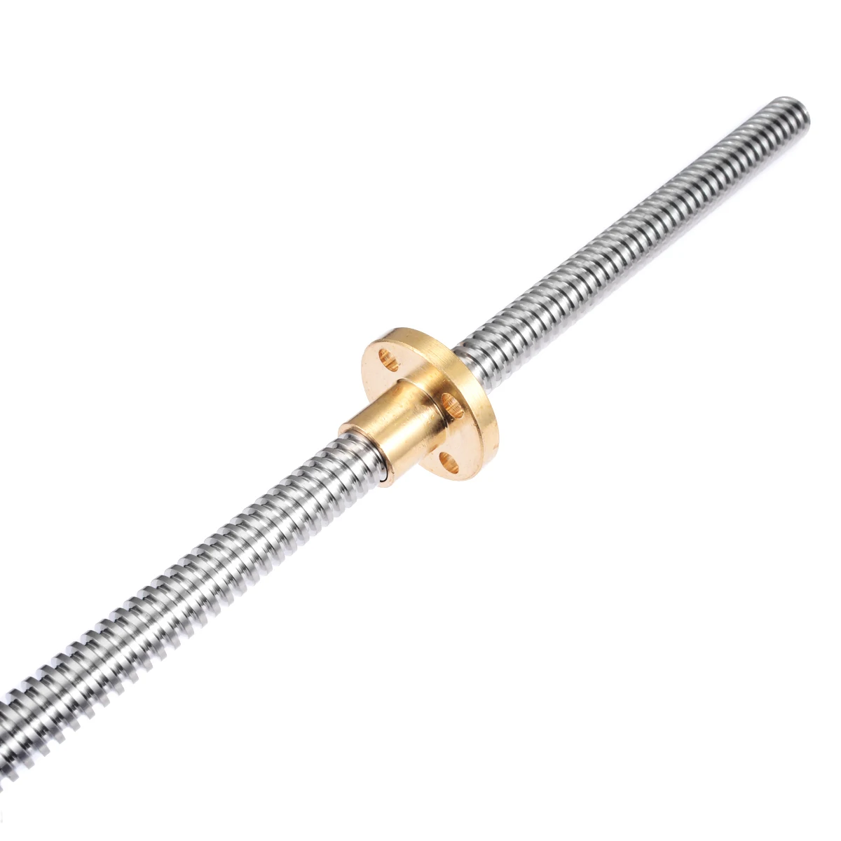 New 1Pcs 2mm T8 Lead Screw Rod CNC Linear Rail Bar Shaft + 2Pcs Coupling + 2Pcs Pillow Block with Nut