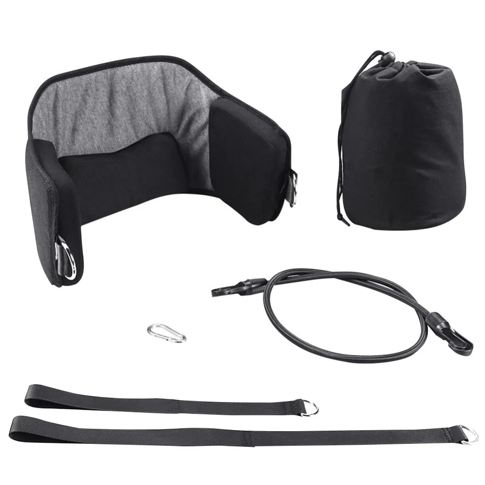 Премиум шеи гамак Портативный устройство для снятия шейки матки для облегчение боли в шее - Цвет: Темно-серый