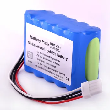

tops 3700mAH News Battery for NIHON KOHDEN BSM2300 BSM2301A BSM-2300 BSM-2301A BSM-2304A 10HR-4/3FAUC-NK